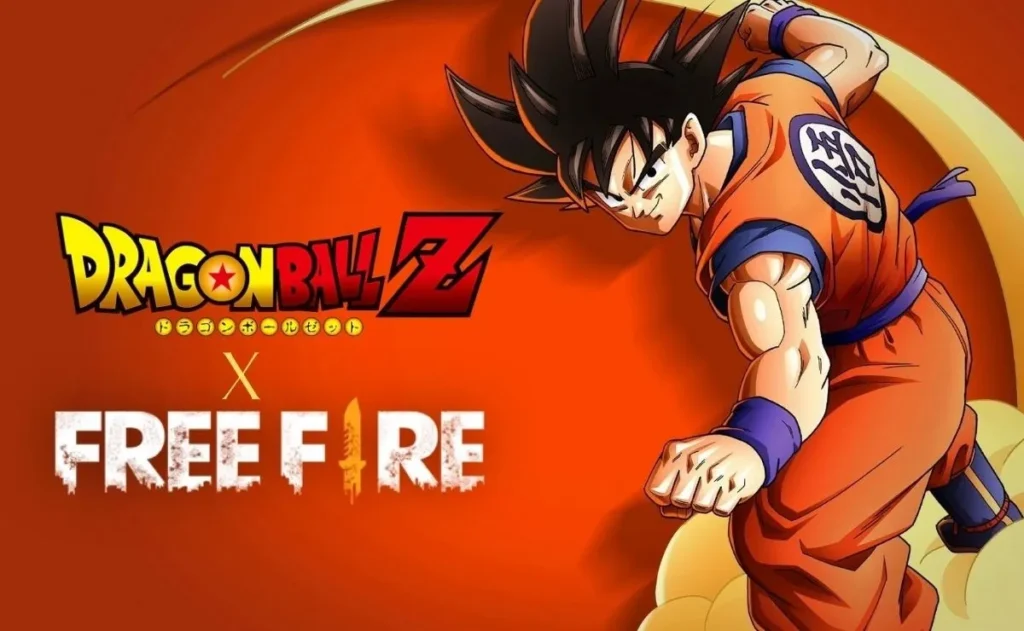 Colaboración de Free Fire con Dragon Ball